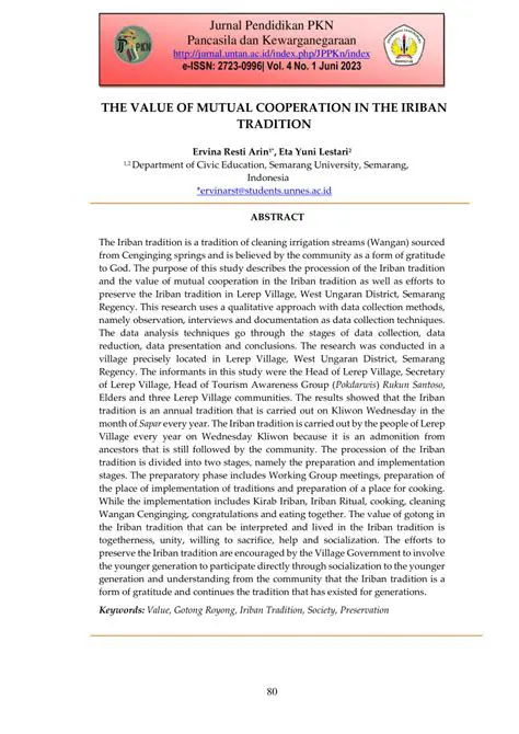 The Value of Mutual Cooperation