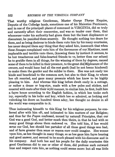 The Virginia Company and the Search for a New World