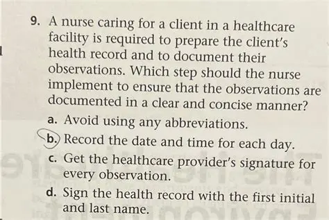 The warnings must be given in a clear and concise manner