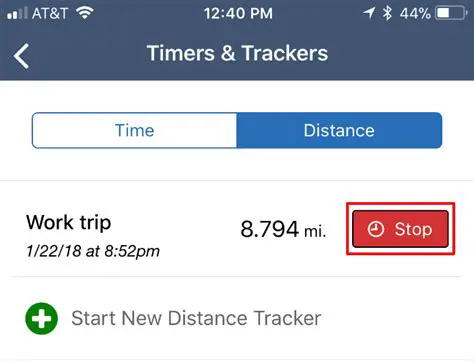 Time and Distance Tracking