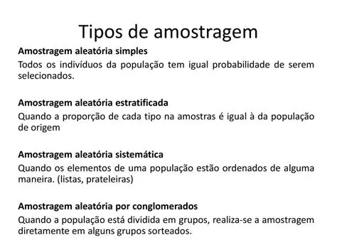 Tipos de Amostras de Gases
