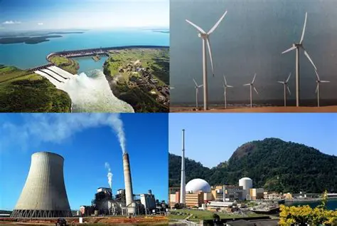 Tipos de Usinas de Energia