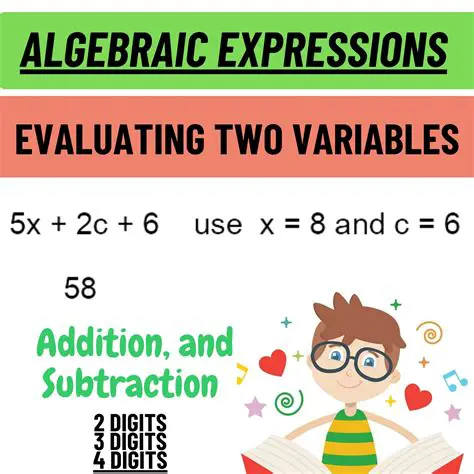 Tips for Evaluating Algebraic Expressions