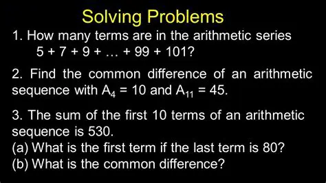 Tips for Solving Simple Arithmetic Problems