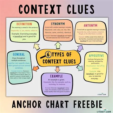Tips for Using the Context Clue Strategy