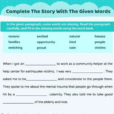 Tips for Using the Given Words