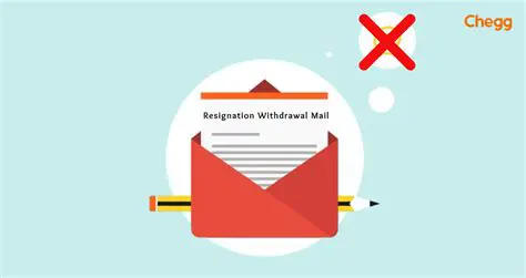 Tips for Writing a Withdrawal Email