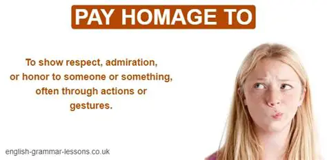 To pay homage to the original creators of a song