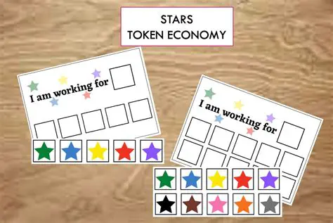 Token economy with a budget