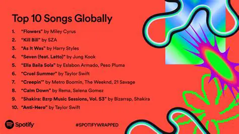 Top 5 Songs in the World Right Now: A Global Music Phenomenon