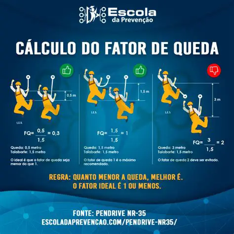 Trabalhos em locais com riscos de queda