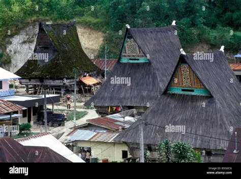 Traditional Karo Tribe House in Dokan Cultural Village