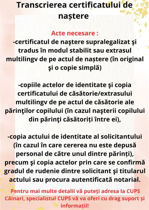 Transcrierea Complementelor Directe