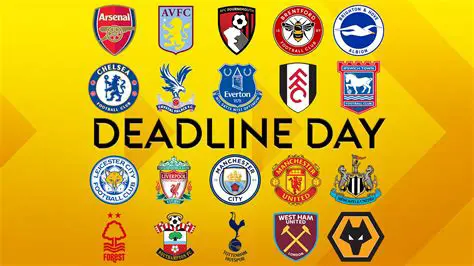 Transfer Deadline Day Live: Premier League Club Final Deals & Rumours