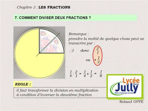Transformer la division en multiplication