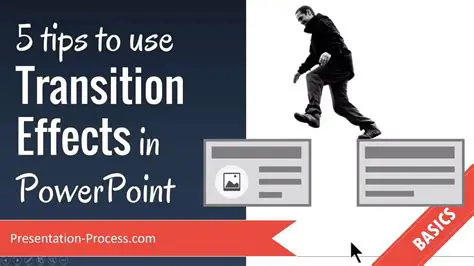 Transition Effects and Customization
