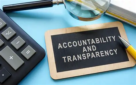 Transparency and Financial Accountability