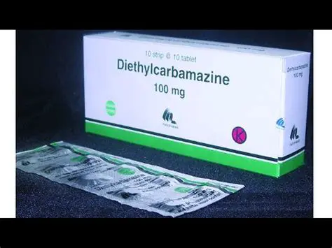 Tratamento com diethylcarbamazine