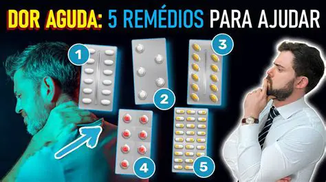 Tratamento com medicamentos para a dor