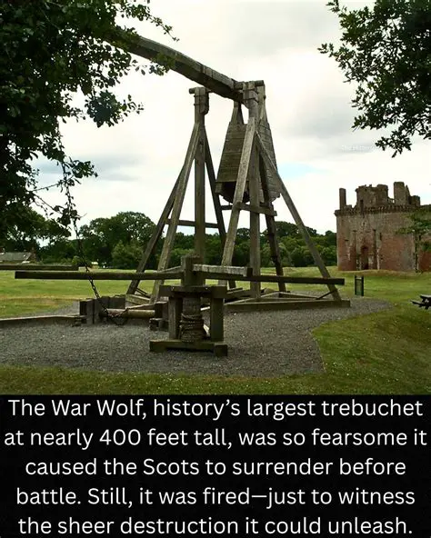 Trebuchet and castle destruction