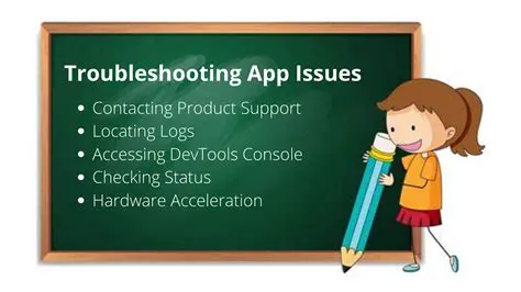 Troubleshooting app issues