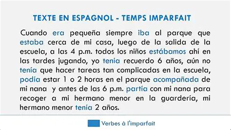 Trouvez un texte en espagnol