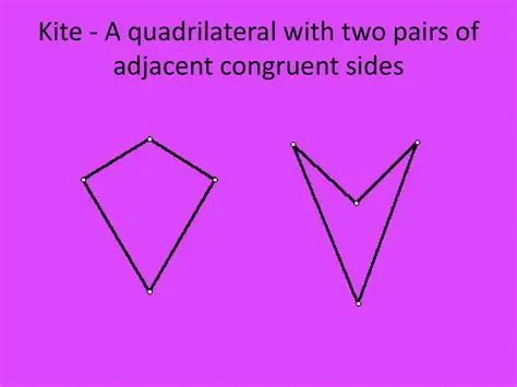Two pairs of adjacent sides