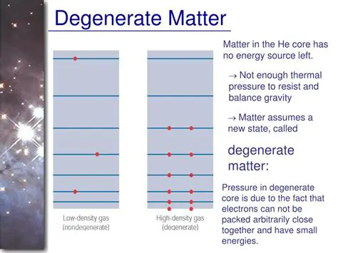 Types of Degenerate Matter