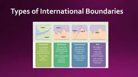 Types of International Boundaries