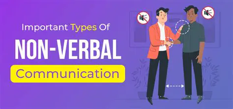 Types of Nonverbal Behavior
