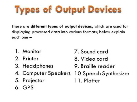 Types of Output from Job A
