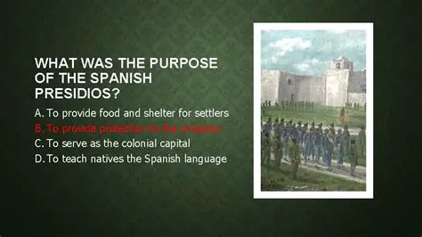 Types of Spanish Presidios