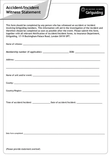 Types of Witness Statements