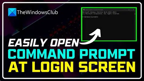 Typing Information into the Command Prompt