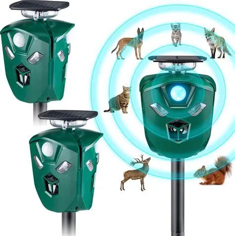 Ultrasonic repellent devices