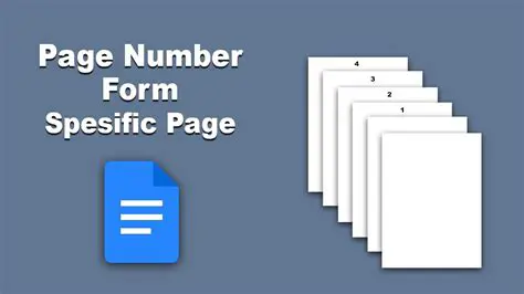Uncovering the Page Number