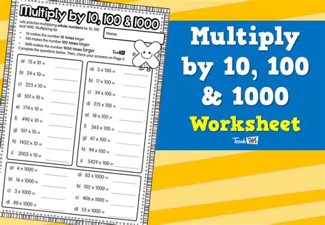Understand the concept of multiplying by 100