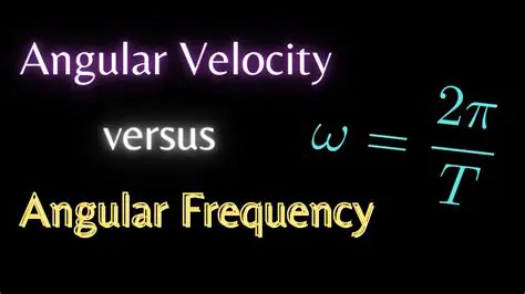 Understanding Angular Velocity and Frequency
