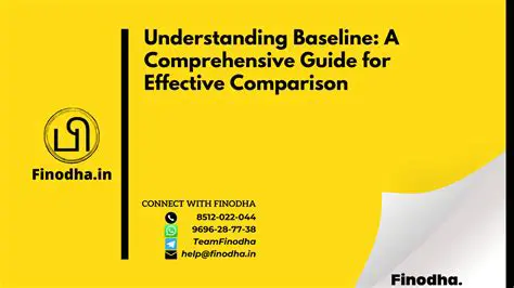 Understanding Baseline Profiles