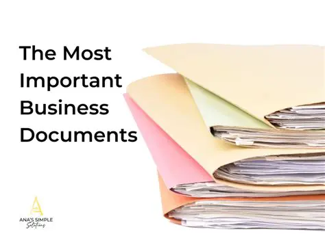 Understanding Business Documents