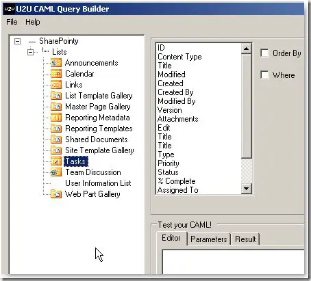 Understanding CAML Queries
