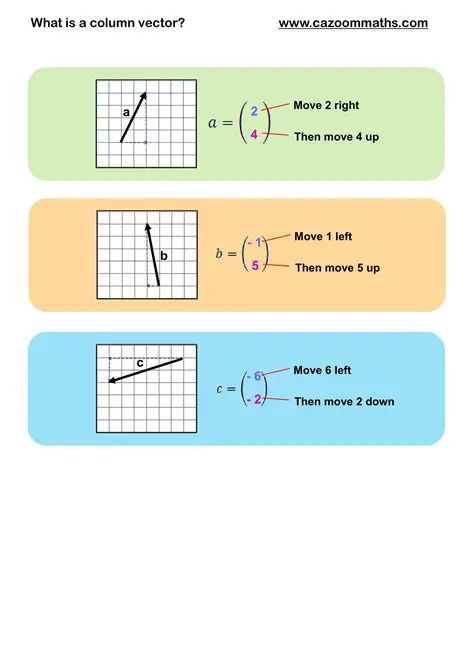 Understanding Column Vectors