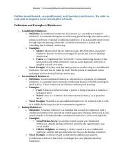 Understanding Conditioned Reinforcement