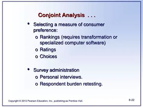 Understanding Consumer Preferences through Conjoin Analysis