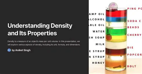 Understanding Density and Its Units