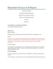 Understanding Dependent Sources