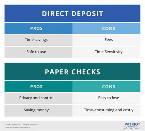 Understanding Direct Deposit