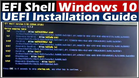 Understanding EFI Shell Mode: A Comprehensive Guide