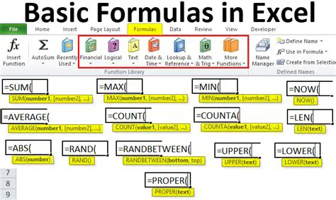 Understanding Excel Formulas