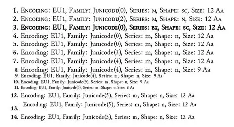 Understanding Fontspec and Xelatex